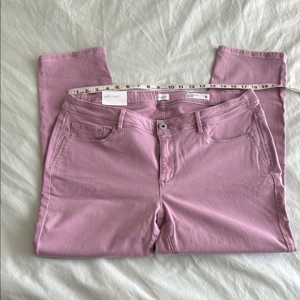 J. Jill Authentic fit slim ankle Jeans. NWT
